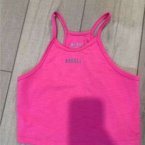 NOBULL Pink crop tank